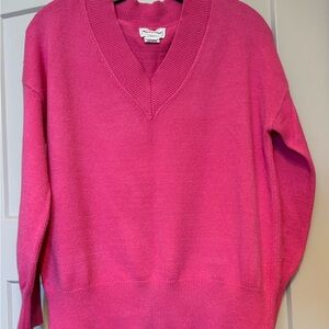 For the Republic v-neck sweater.